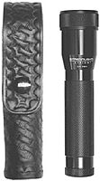 STALLION LEATHER Tactical Flashlight Covered Holder