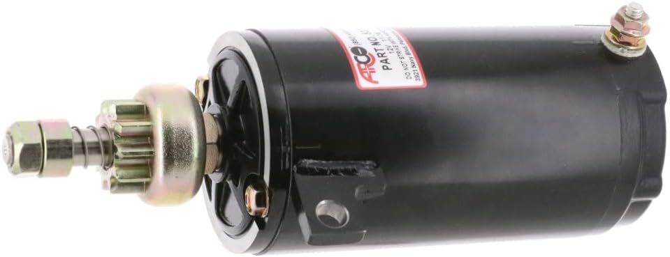 Arco 5372 Outboard Starter for BRP-OMC 85-140 HP V4, Small 10-Tooth Drive Gear