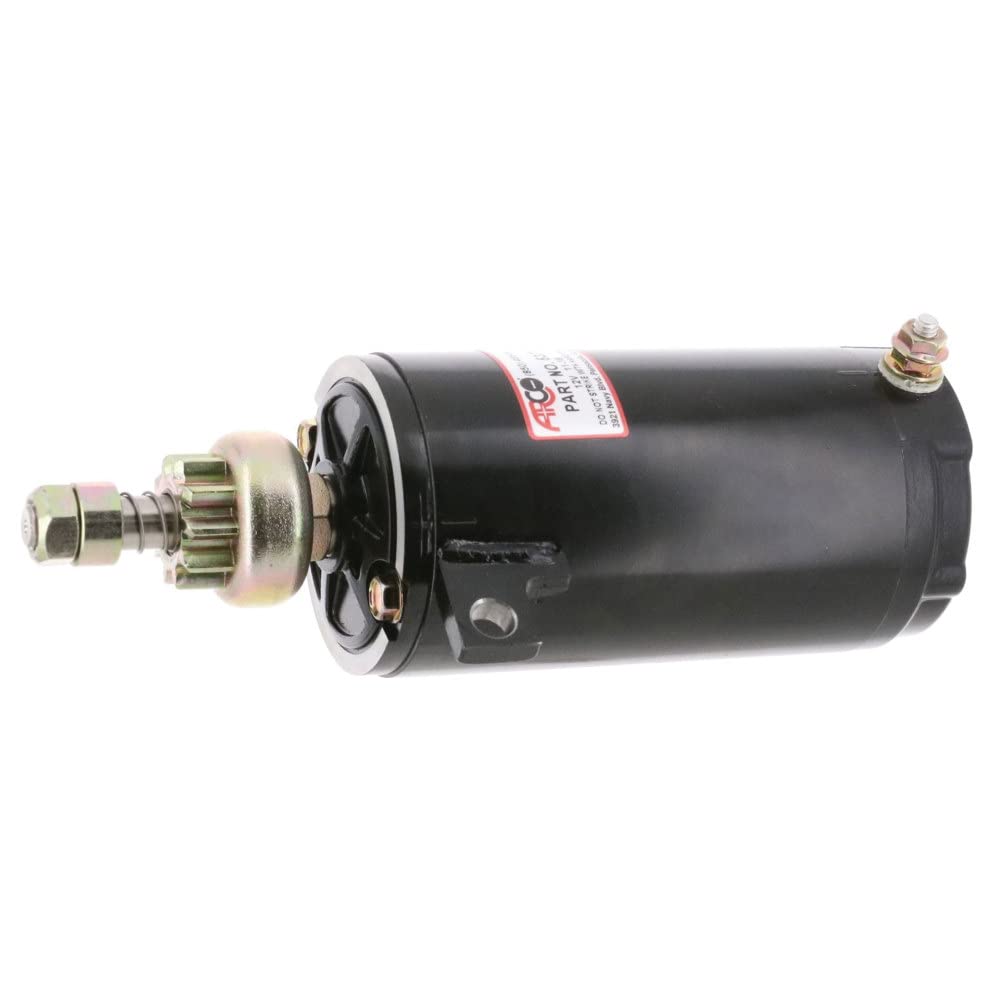 Arco 5372 Outboard Starter for BRP-OMC 85-140 HP V4, Small 10-Tooth Drive Gear