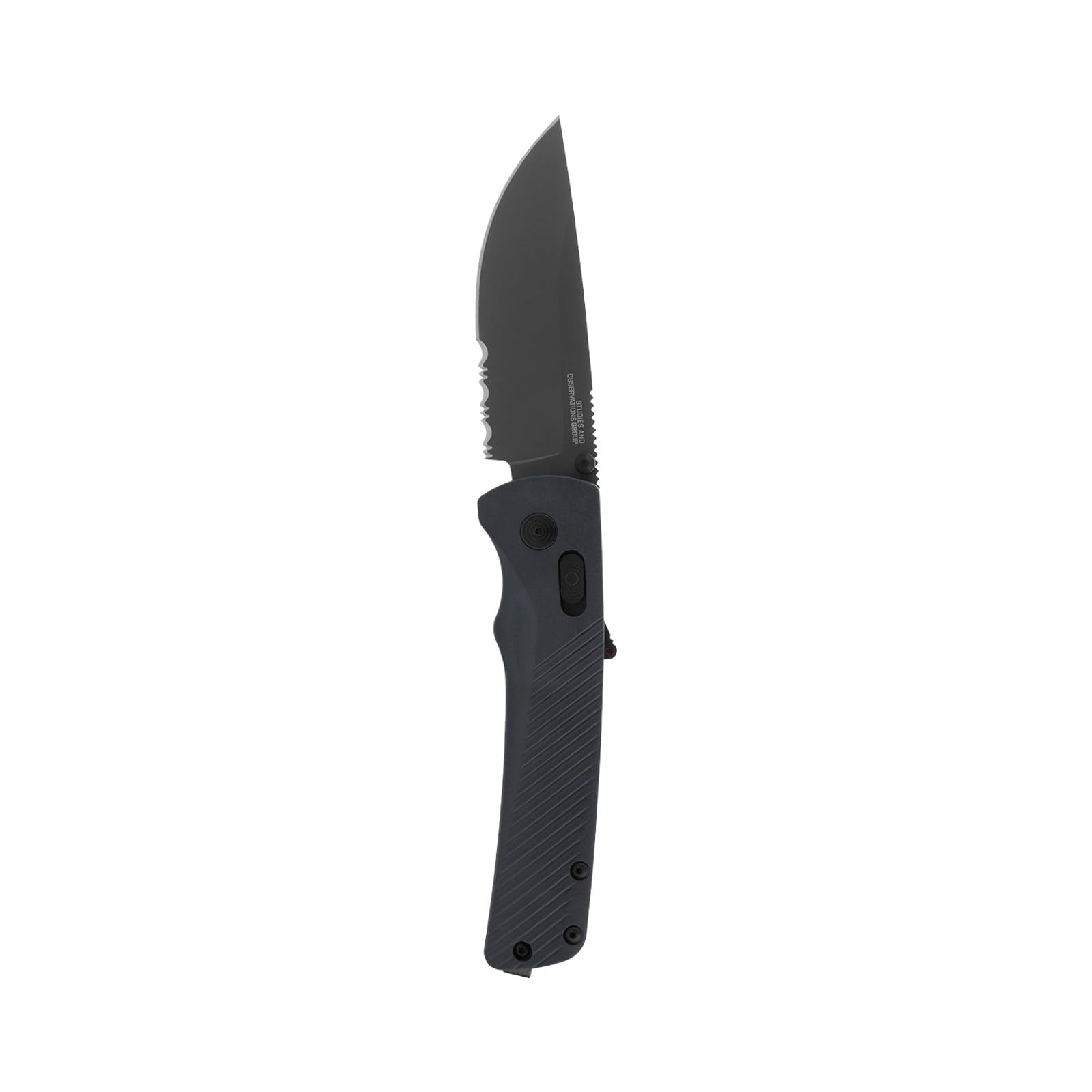 SOG Flash AT Ambidextrous Partially Serrated Folding Pocket Knife D2 Steel