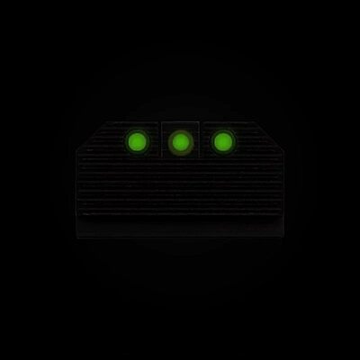 NIGHT FISION Optics Ready Stealth Night Sight Set for Glock