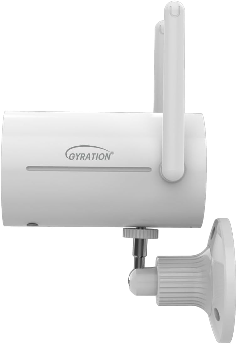 Gyration Cyberview 3010 3 Megapixel Indoor/Outdoor Smart WiFi Bullet Camera With Solar Panel