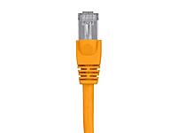Monoprice Cat6A Shielded (S/FTP) Ethernet Patch Cable - 26AWG Pure Bare Copper Snagless RJ45 Fullboot
