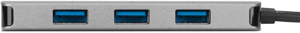 Targus USB-C to 4-Port USB-A Hub – Expand Your Connections with High-Speed Data Transfer and Universal Compatibility