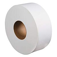 Boardwalk 410323 Jumbo Roll Bathroom Tissue 2-Ply White 3.4-Inch x 1000 ft 12 Rolls/Carton