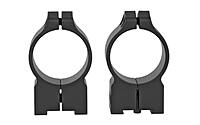 WARNE Permanent Attached Matte Scope Rings for Tikka Grooved Receiver