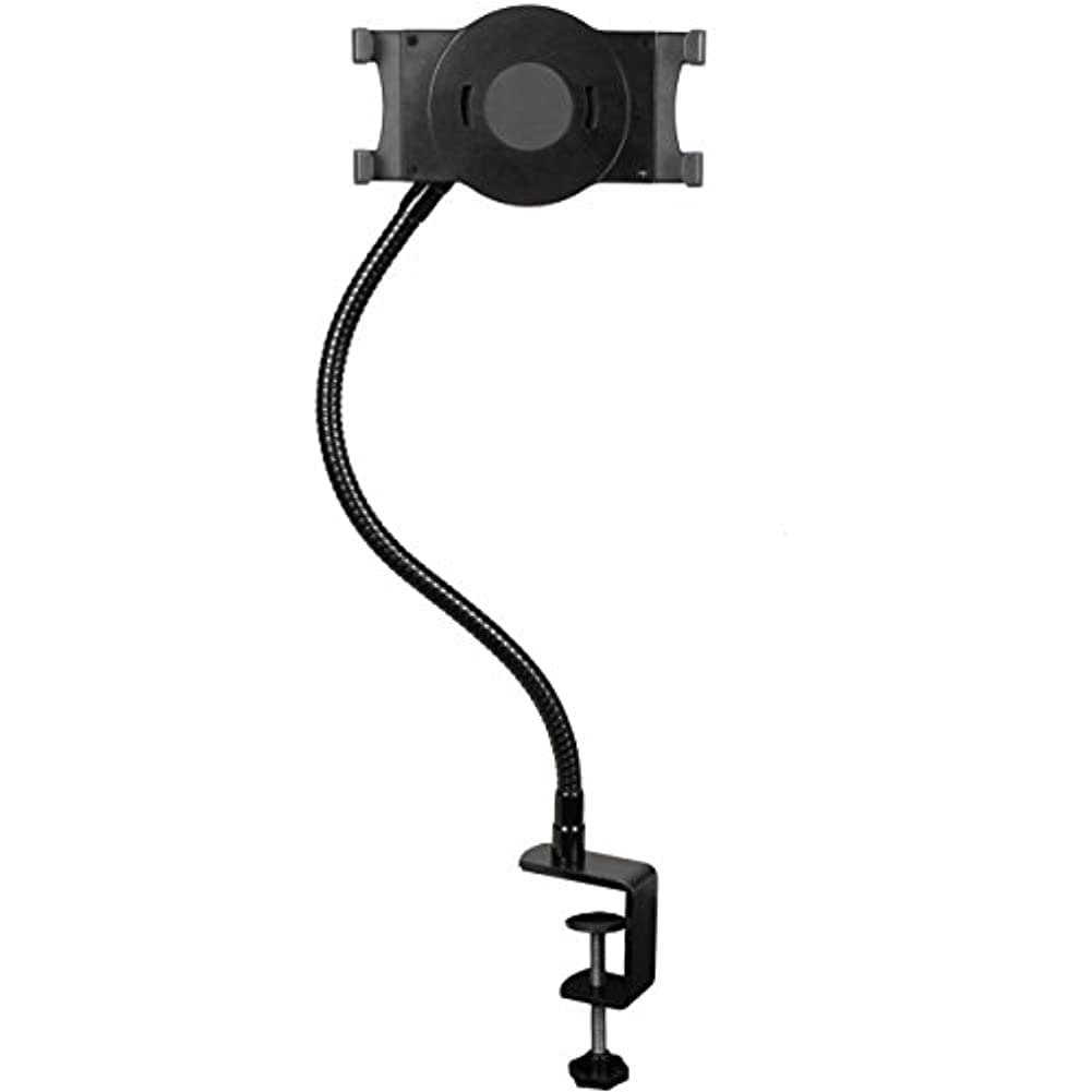 StarTech.com Gooseneck Tablet Holder - Bendable Tablet Arm - Desk Mount - Detachable Holder (ARMTBLTUGN)