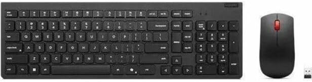 Lenovo Essential Wireless Combo Keyboard & Mouse Gen2 Black-US_English