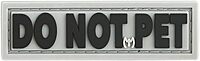 MAXPEDITION 3D Do Not Pet Morale Patch