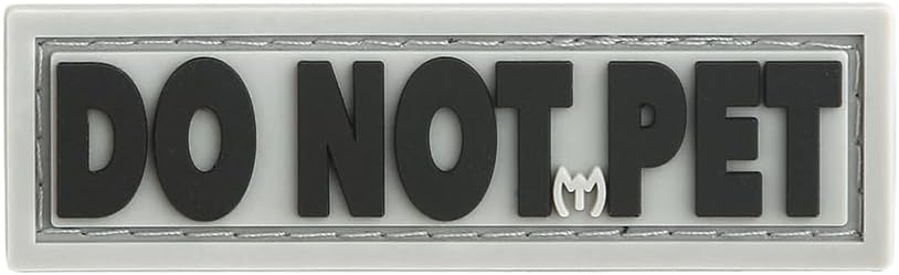 MAXPEDITION 3D Do Not Pet Morale Patch