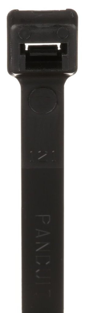 Panduit PLT4H-L0 Pan-Ty Cable Tie, Weather Resistant Nylon 6.6, Light-Heavy Cross Section, Straight Tip