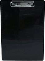 Saunders Recycled Plastic Clipboard - 0.50in Clip Capacity - 8 1/2in x 11in Sheet Size - Plastic - Multi - 3 / Pack