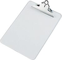 SAUNDERS Recycled Plastic Clipboard with High-Capacity Clip
