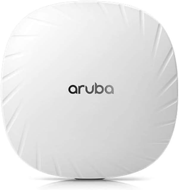 HPE | Q9H63A | Aruba AP-515 (US) Dual Radio 4x4: 4 + 2x2: 2 802.11Ax (4.8Gbps in 5GHz 575Mbps in The 2.4GHz Band) Internal