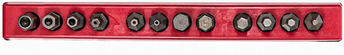 12 PC METRIC HEX & TAMPER HEX - BIT SET