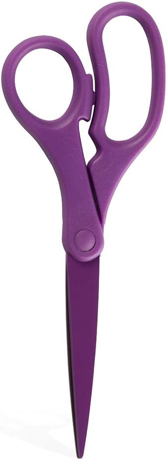 JAM PAPER Precision Scissors - 8 Inch Stainless Steel Blades