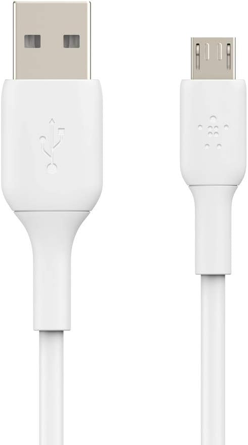Belkin CAB005bt1MWH 3.3-Foot BOOSTCHARGE USB-A to Micro-B (White)