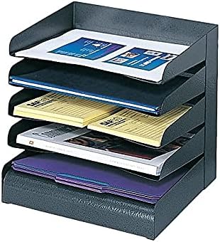 SAFCO Steel Tiered Desk Tray Organizer