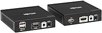 Tripp Lite HDMI HDBaseT KVM Console Extender Over Cat6, 4k HDMI Video Extender, 2 USB Ports, IR, 4K @ 30 Hz, 1080p (B013-HU-4K)