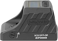 Holosun SCS-320-GR Multi-Reticle 32MOA Green Circle & 2MOA Dot Sig P320 Pistol Cut Solar-Charging Reflex Sight SCS-320-GR