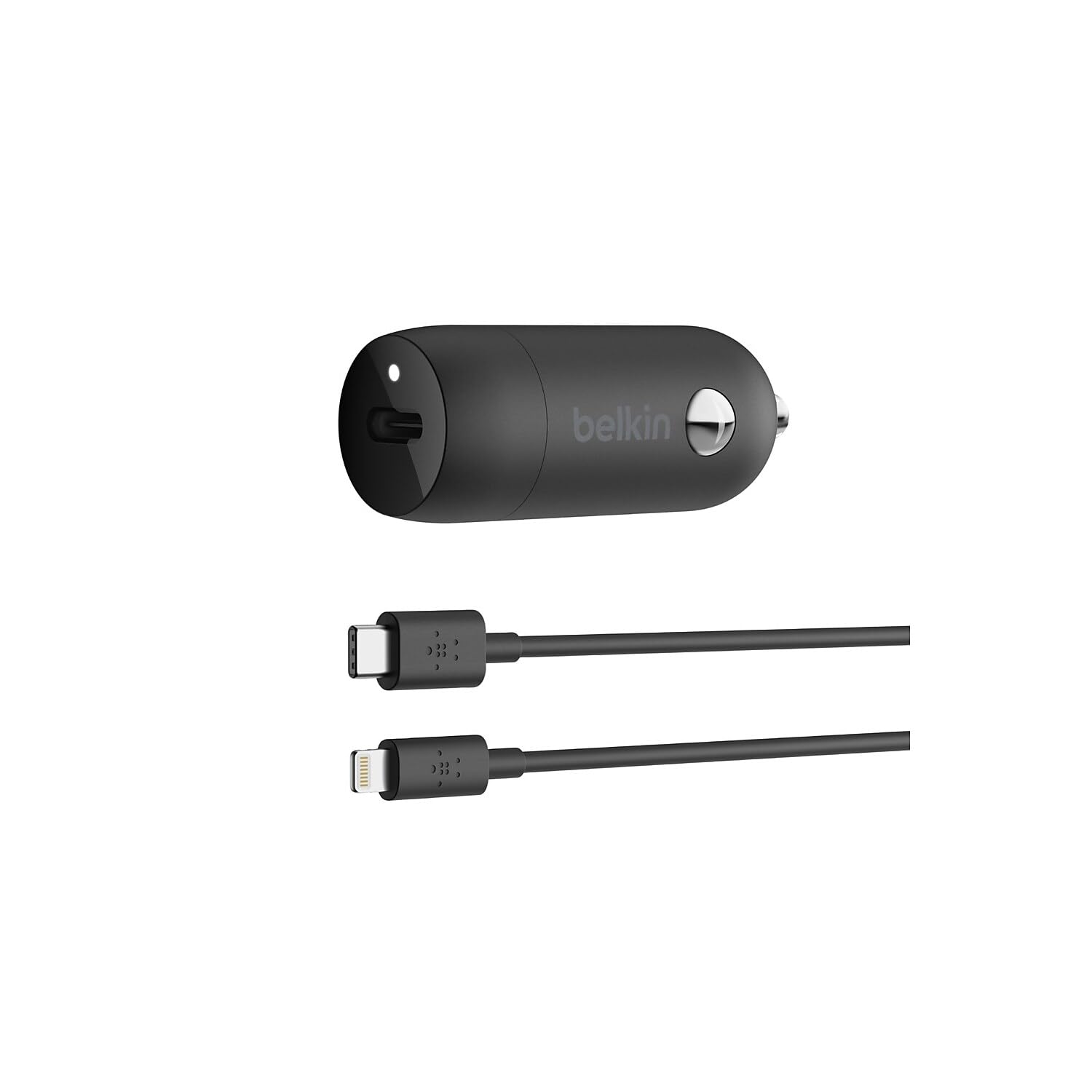 Belkin 20 Watt USB C Car Charger with Fast Charging for Apple iPhone 14, 14 Pro, 14 Pro Max, iPhone 13, 13 Pro, 13 Pro Max