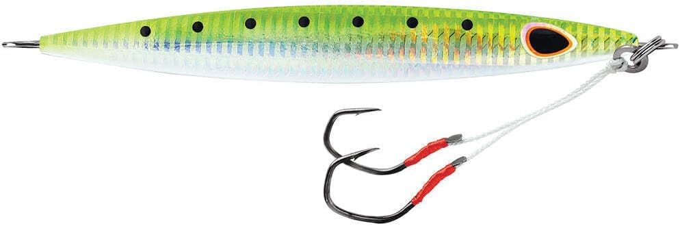Williamson Kensaki 170 Jig - 6" - 6oz - UV Green Sardine Zebra