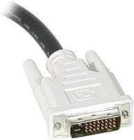 C2G/Cables To Go Legrand - C2G DVI-D to DVI-D Video Cable, Male to Male Dual Link Digital Video Cable, Black Computer Cable, 3 Meter (9.8 Foot) Monitor Cable, 1 Count, C2G 26942