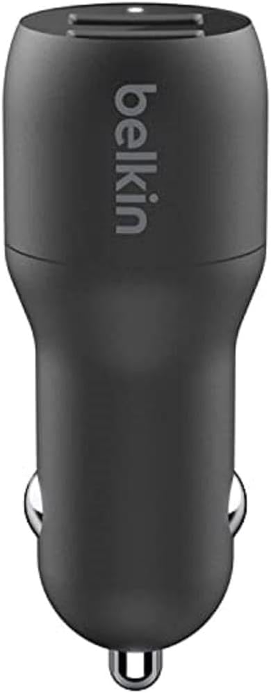 Belkin BOOSTCHARGE 24W Dual USB-A Car Charger