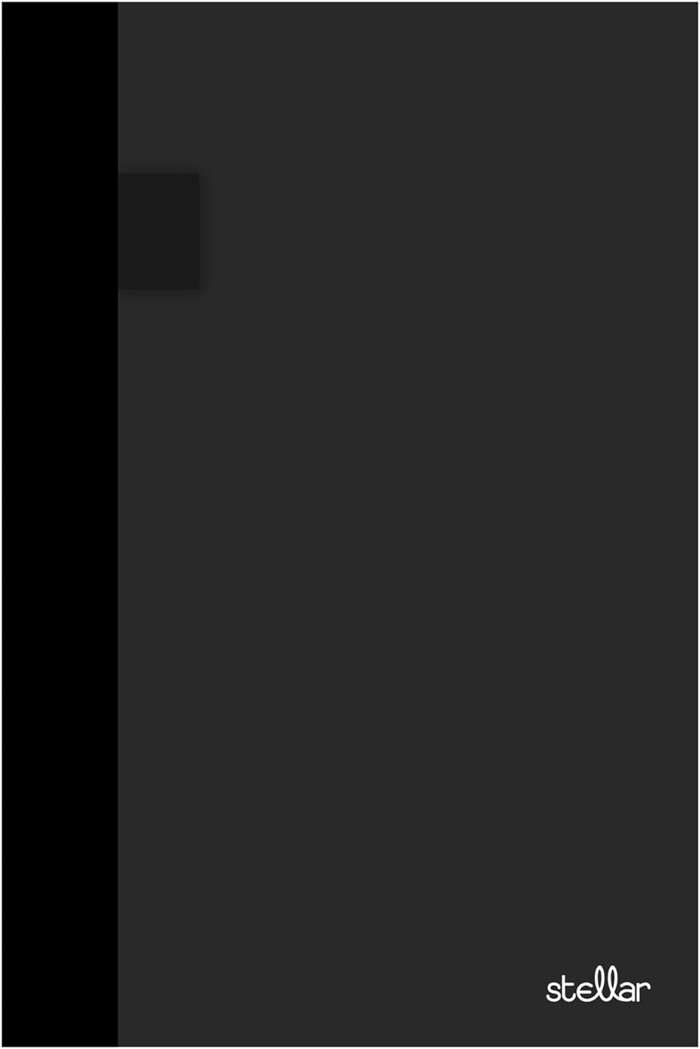 2025-2026 Office Depot® Brand Stellar Academic Weekly/Monthly Planner, 5-1/2" x 8-1/2", Black, July To June