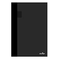 2025-2026 Office Depot® Brand Stellar Academic Weekly/Monthly Planner, 5-1/2" x 8-1/2", Black, July To June