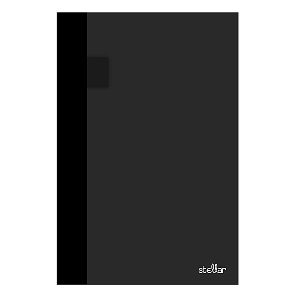 2025-2026 Office Depot® Brand Stellar Academic Weekly/Monthly Planner, 5-1/2" x 8-1/2", Black, July To June