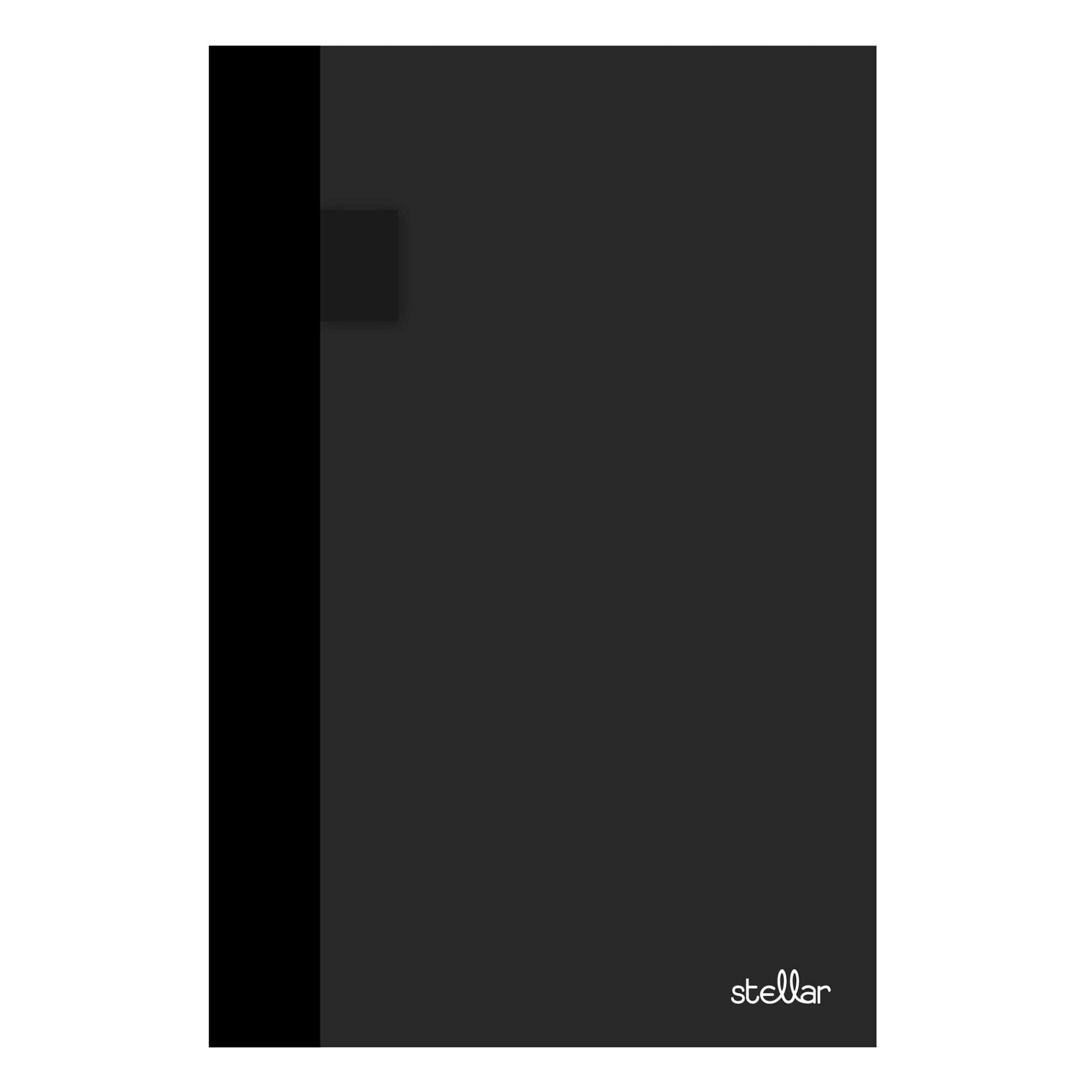 2025-2026 Office Depot® Brand Stellar Academic Weekly/Monthly Planner, 5-1/2" x 8-1/2", Black, July To June