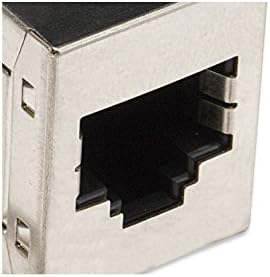 Intellinet - Cat6 Inline Modular Coupler - with Gold Palted Contacts - for Extending The Length of Shielded Cat6 Cables