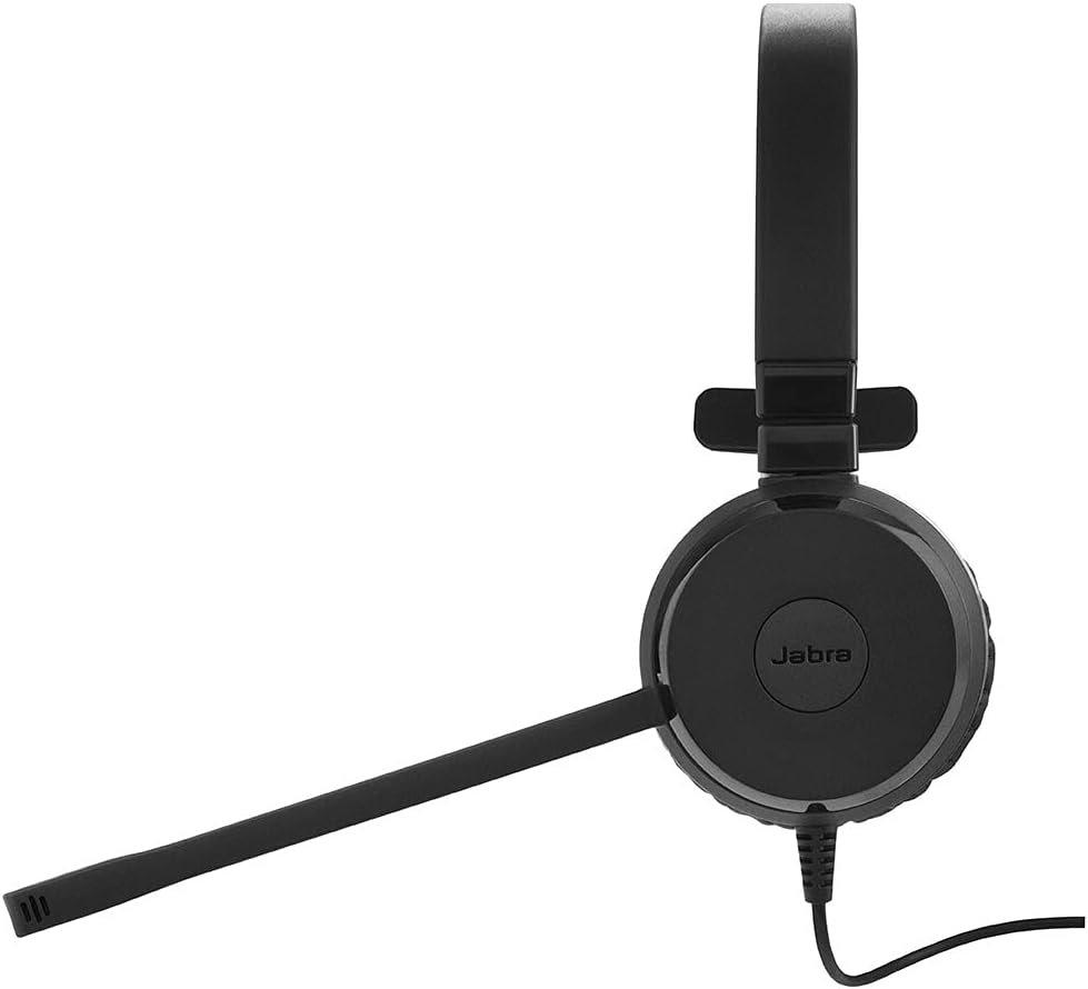 Jabra Evolve 20 SE Mono Headset – Microsoft Certified - USB-A Controller - Black