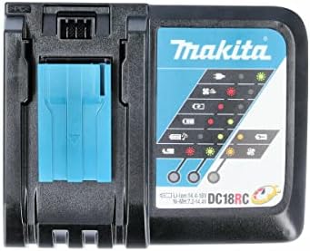 Makita DC18RC 18V LXT® Lithium-Ion Rapid Optimum Charger 1-Port Plug