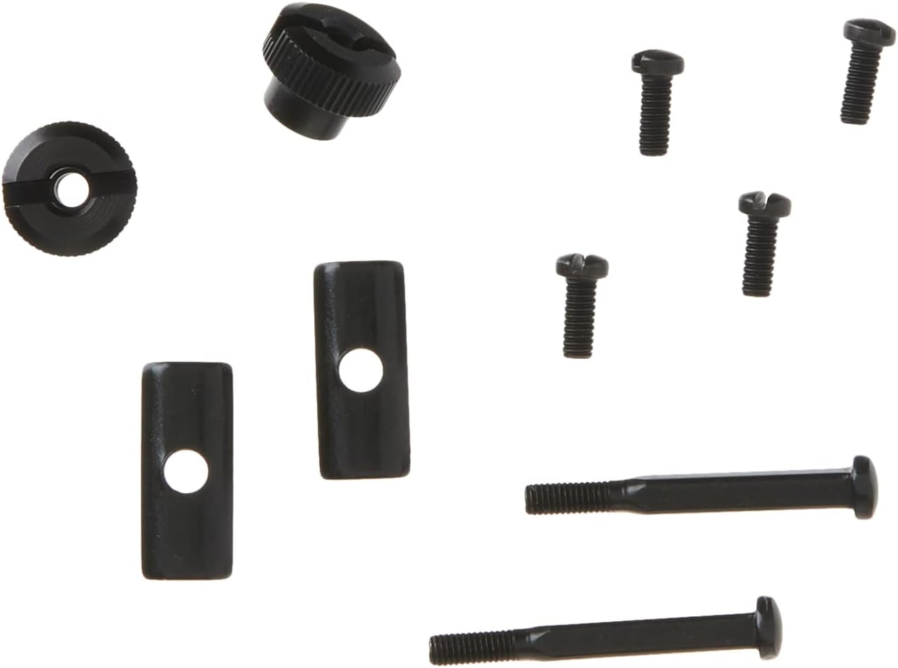 Weaver Detachable 30mm High Top Mount Rings Black