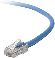 Belkin, Patch Cable Rj-45 (M) Rj-45 (M) 12 Ft Utp Cat 5E Molded, Snagless Blue For Omniview Smb 1X16, Smb 1X8