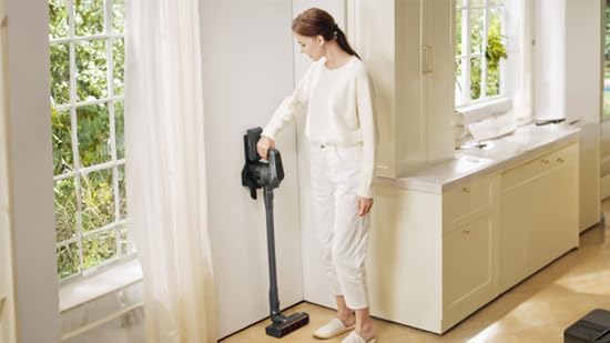 Honeywell VC16 Cordless Vacuum Cleaner, Handheld, + 8 Tools for Better, Easier Cleaning, Dark Silver