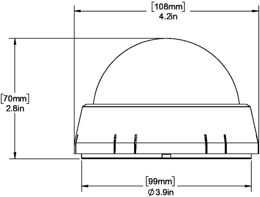 Kayaker Compass Ritchie XP-99, Kayaker Surface Mount Compass, 2.75-inch Dial,Black