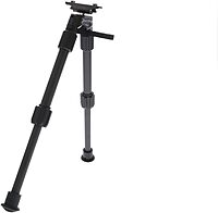 TRUGLO Tac-Pod Carbon Pro Adjustable Rifle Bipod with Pivoting Base