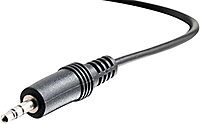 C2G Legrand 3.5mm Male to Male Cable, Stereo Audio Extension Cable, Black Auxillary Port Extension Cable