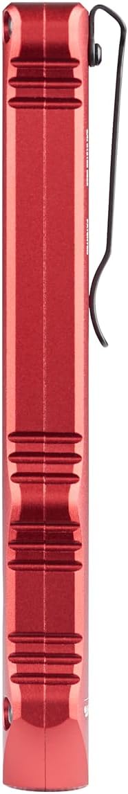 Streamlight 88814 Wedge 300-Lumen Slim Everyday Carry Flashlight, Includes USB-C Cable and Lanyard, Red