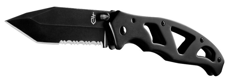 Gerber Gear Paraframe Pocket Knife Serrated Edge Blade Folding Knife - EDC Gear and Equipment Paraframe II Paraframe II (Tanto Serrated Edge)