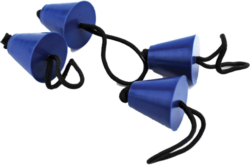 YakGear SCUP4 Universal Scupper Plug Kit - 4 Per Pack