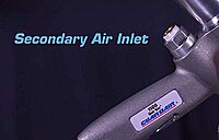 Guardair Gun Vac 1500 Pneumatic Gun Vacuum Cleaner Suction Kit with 9-Inch Crevice Tool and High Filtration Collection Bag GunVac Kit