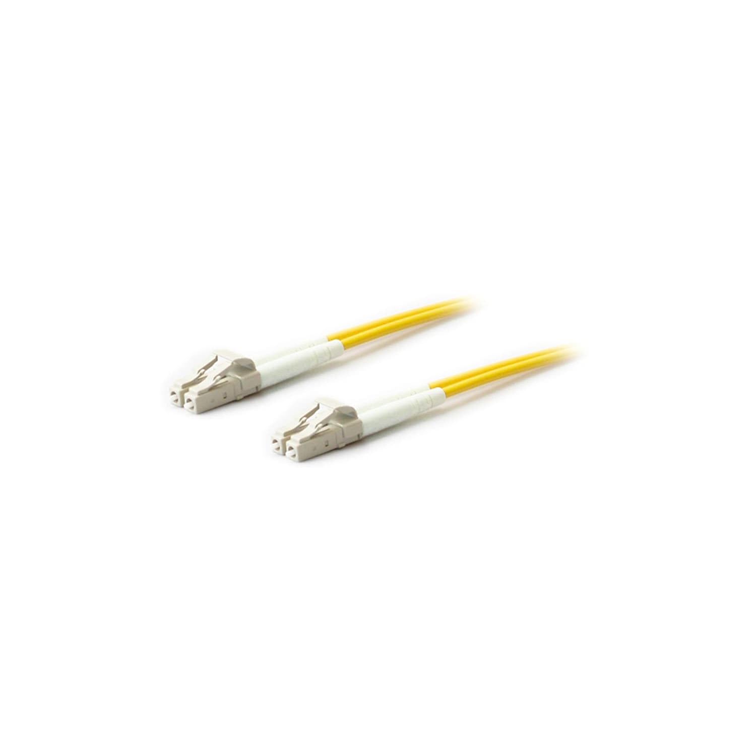 Add-On Computer 2m Single-Mode Fiber (SMF) Duplex LC/LC OS1 Yellow Patch Cable(ADD-LC-LC-2M9SMF)