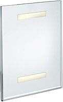 AZAR DISPLAYS Clear Acrylic Self Adhesive Wall Sign Holder Frames - Pack of 10