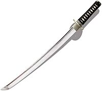 Cold Steel Wakizashi (Emperor Series) - Brass Sword, Black/Silver