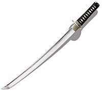 Cold Steel Wakizashi (Emperor Series) - Brass Sword, Black/Silver