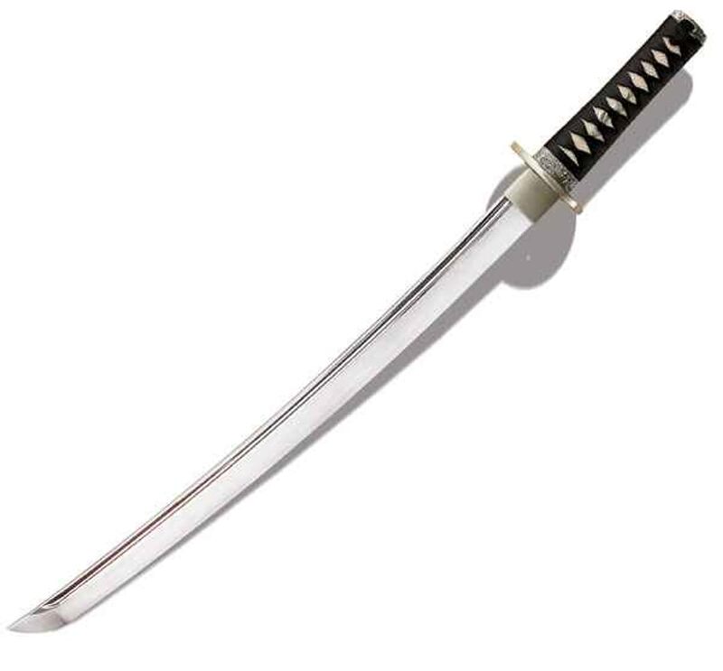 Cold Steel Wakizashi (Emperor Series) - Brass Sword, Black/Silver